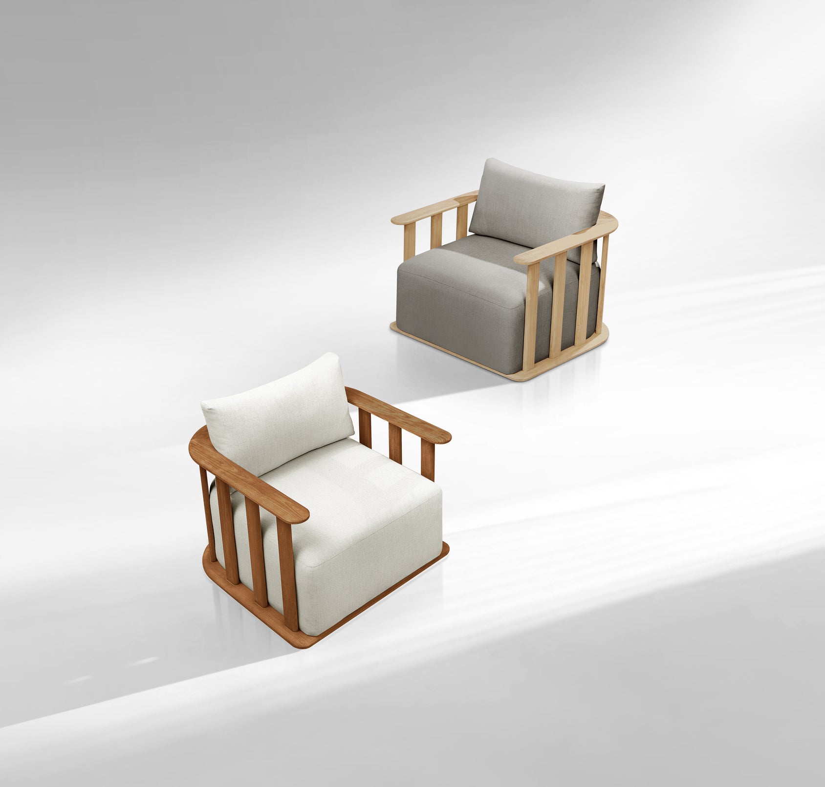 Pallisad Double-Seater Set