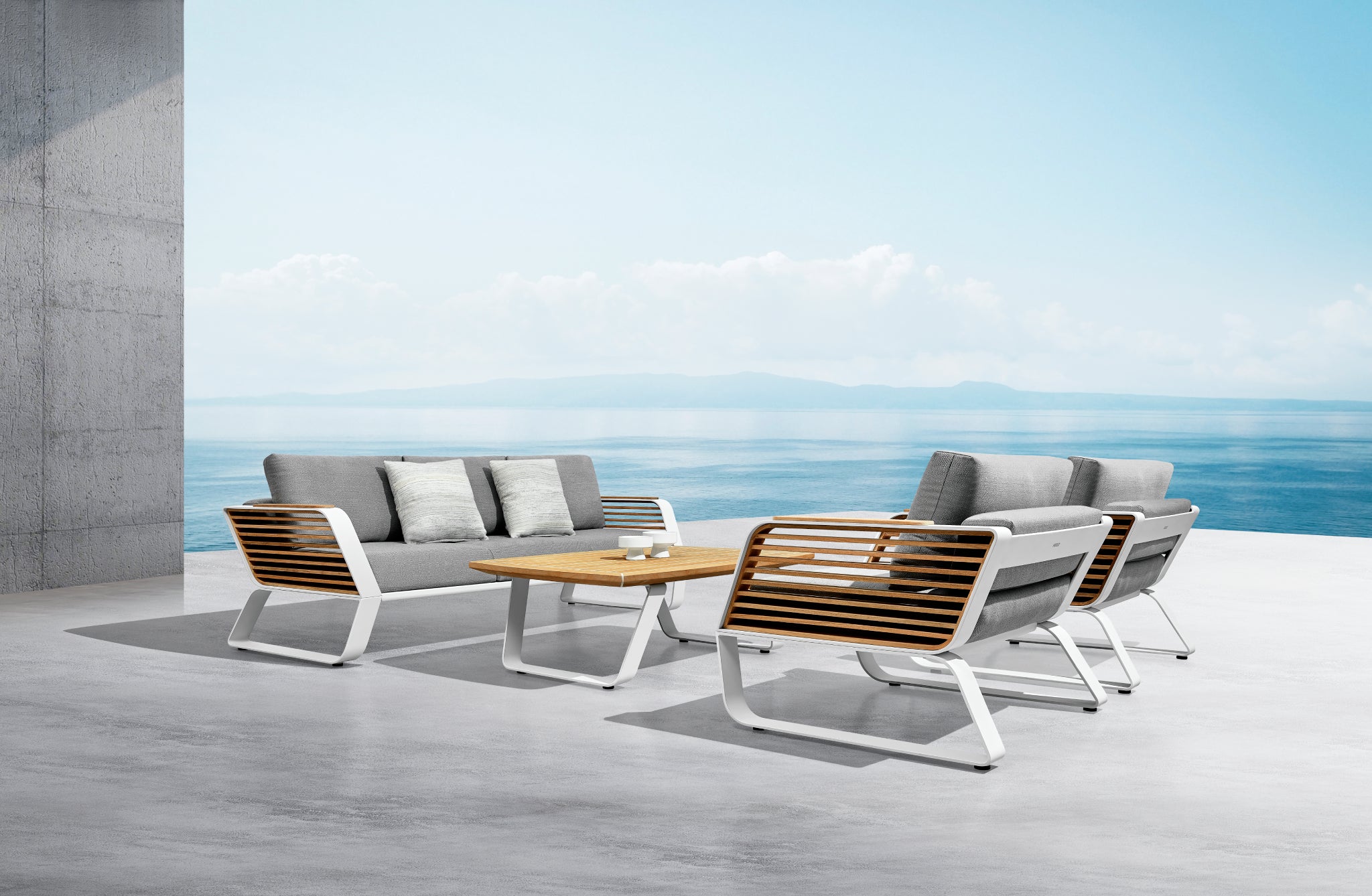 Wing Three-seater Sofa