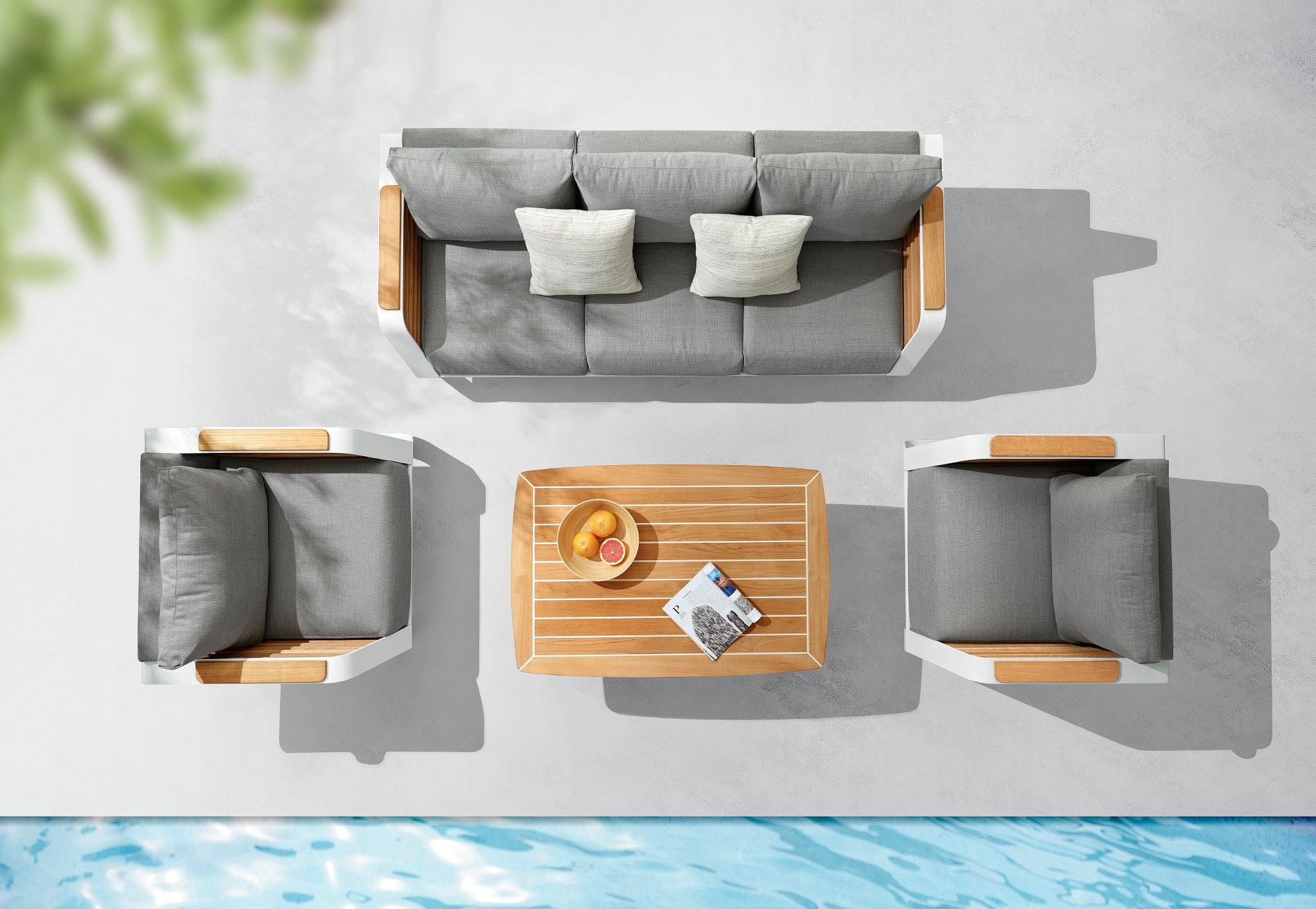 Wing Three-seater Sofa