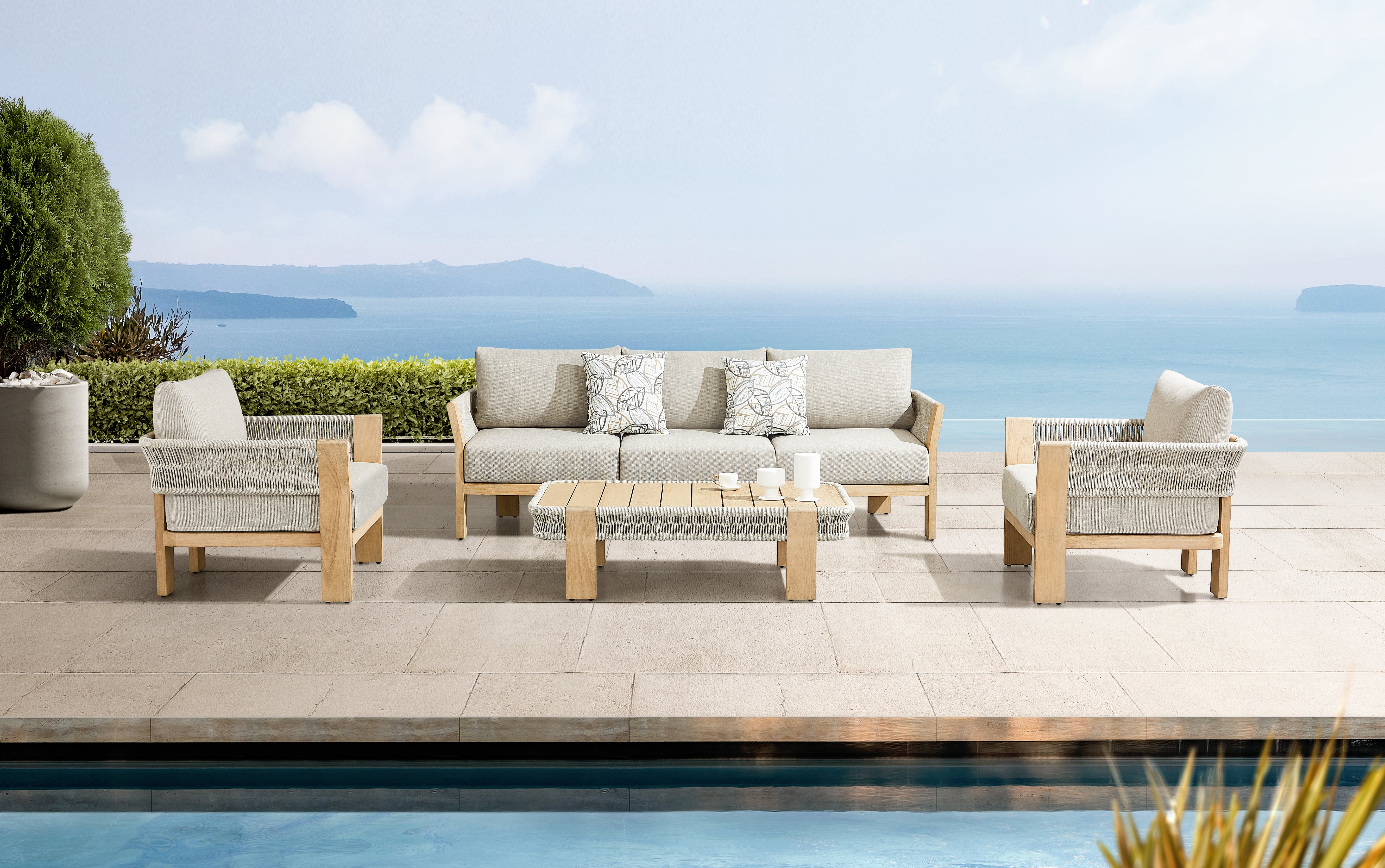 Borromeo Three-Seater Set