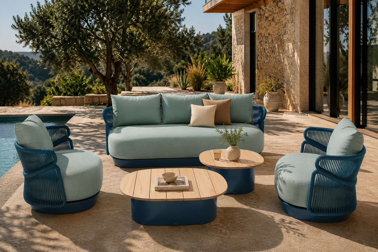Aio Three-Seater Set