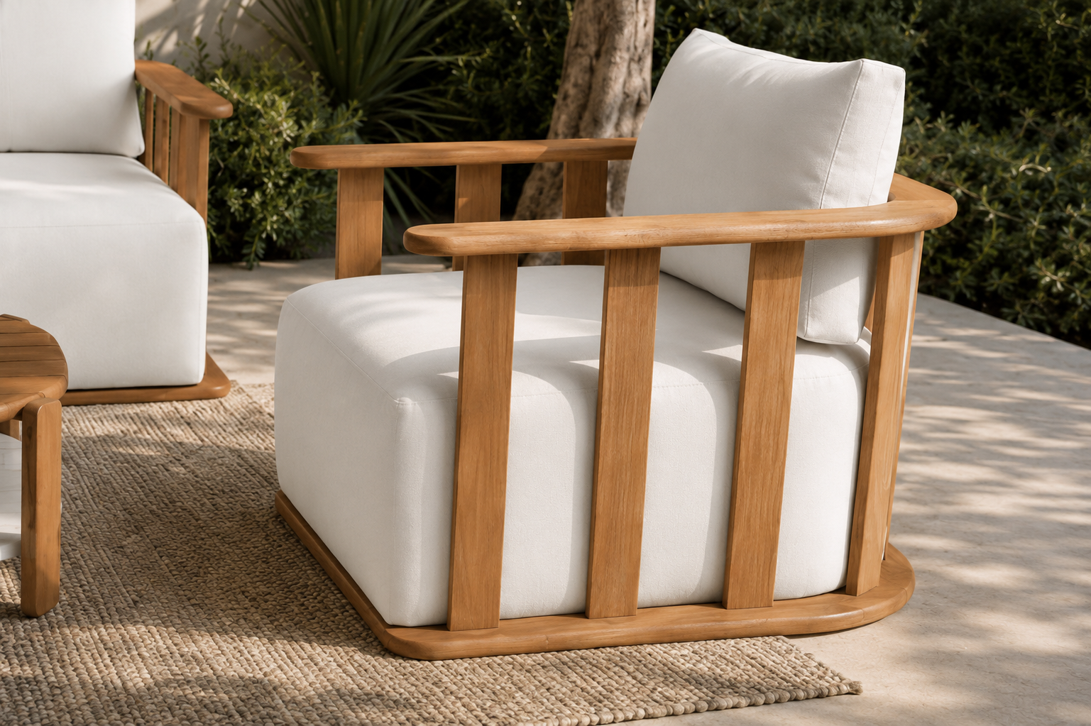 Pallisad Three-Seater Set