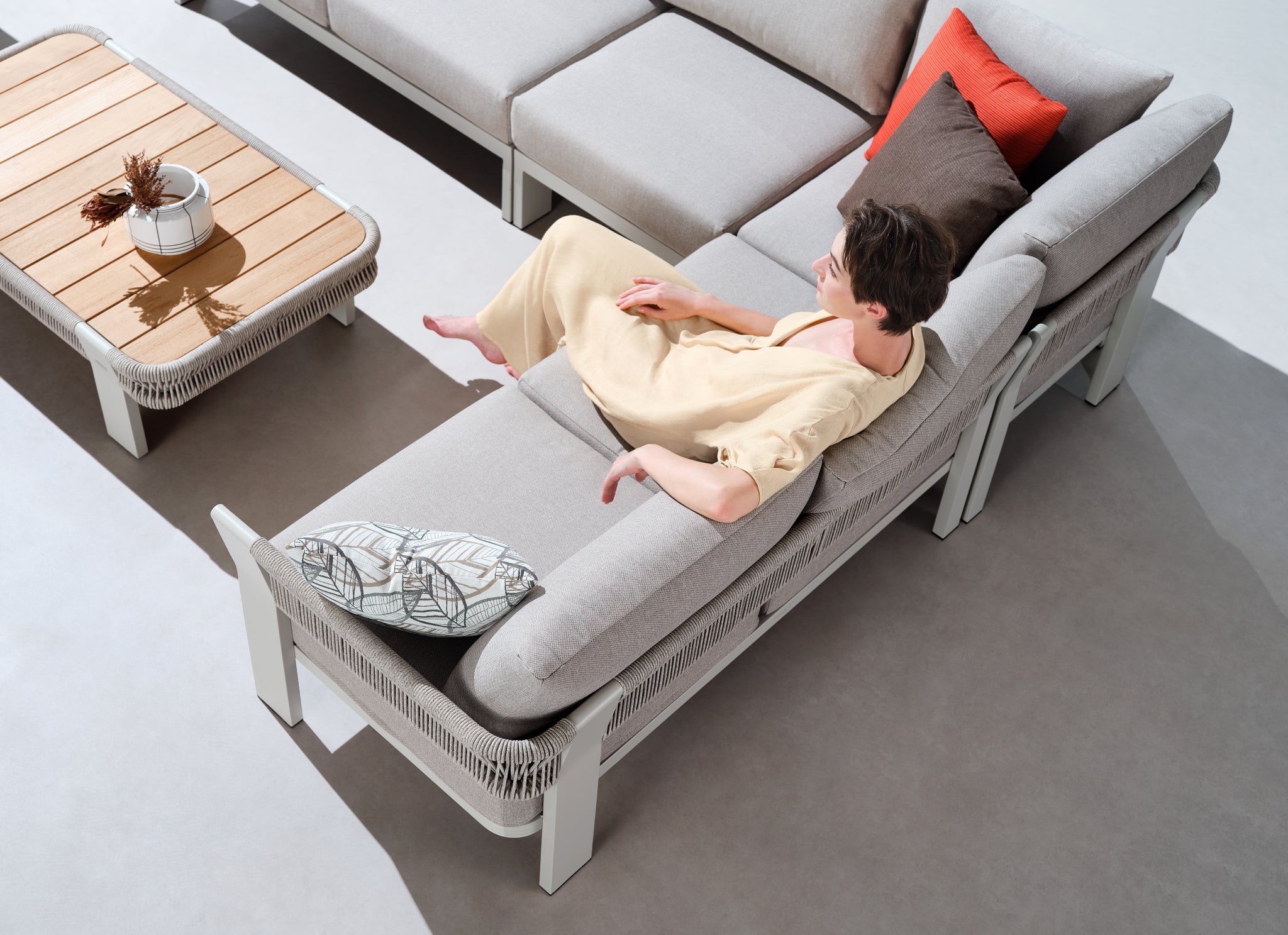 Sectional sofa Borromeo