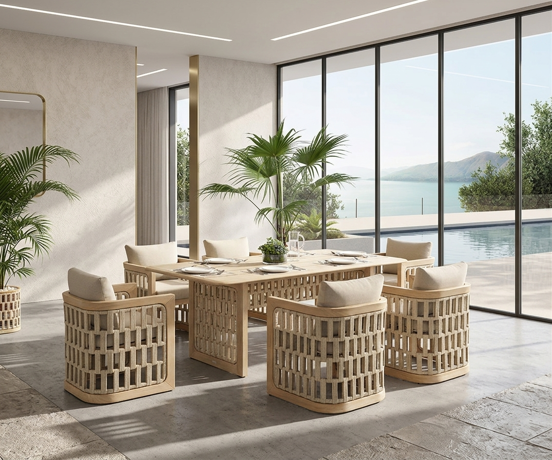 Riva 6-Seater Dining Set