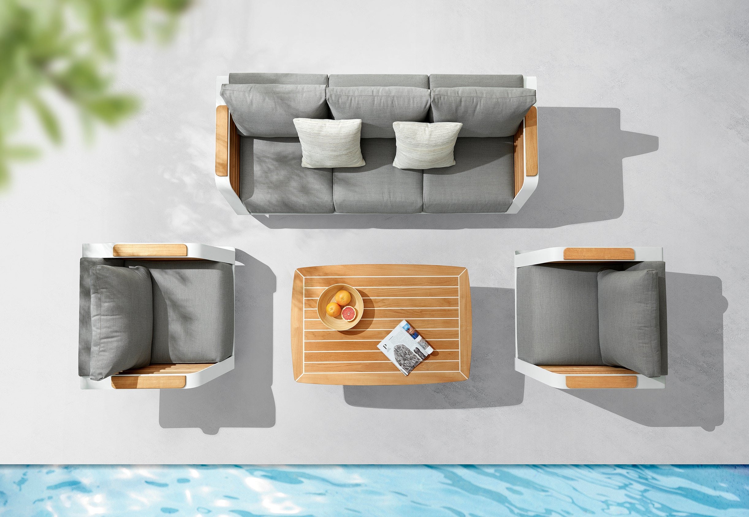 Wing Three-Seater Set