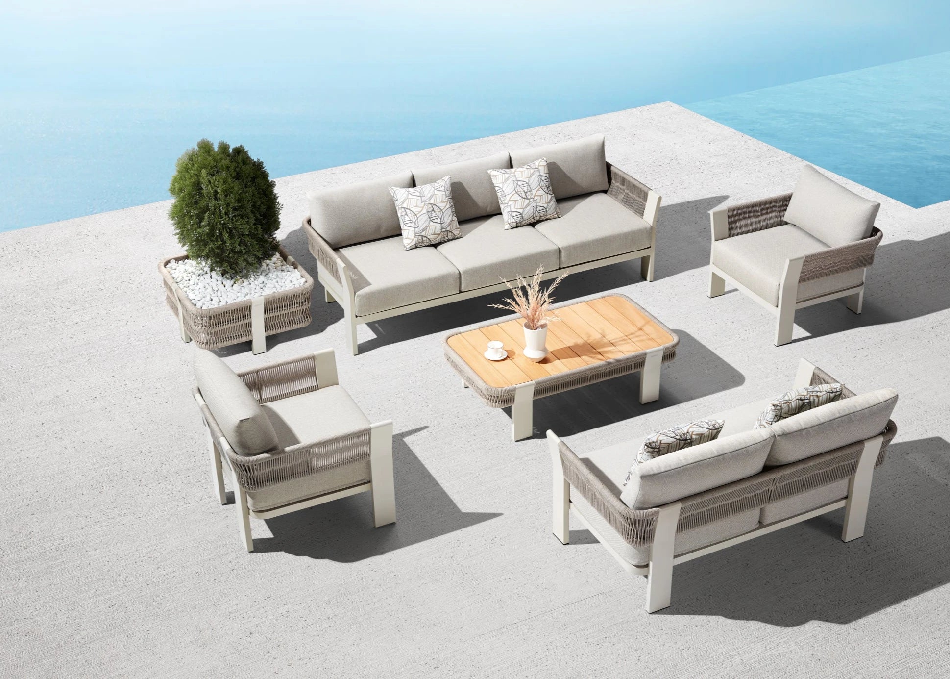 Borromeo Three-seater Sofa