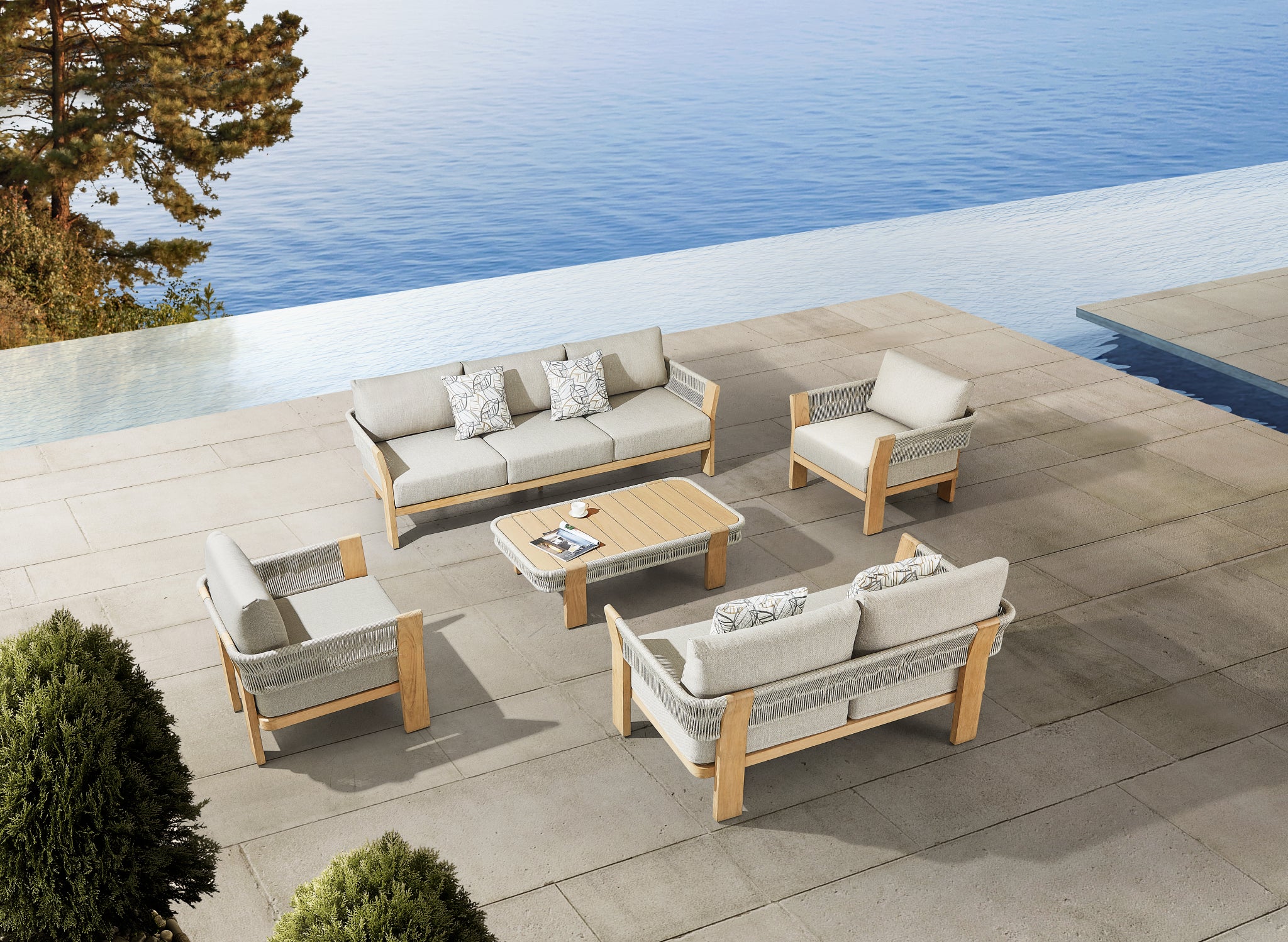 Borromeo Three-seater Sofa