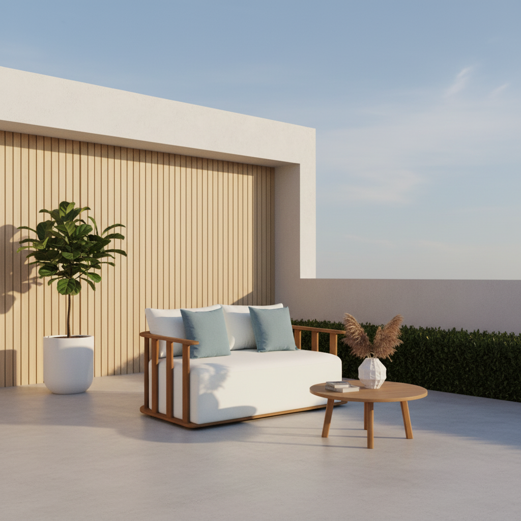 Pallisad Double Sofa