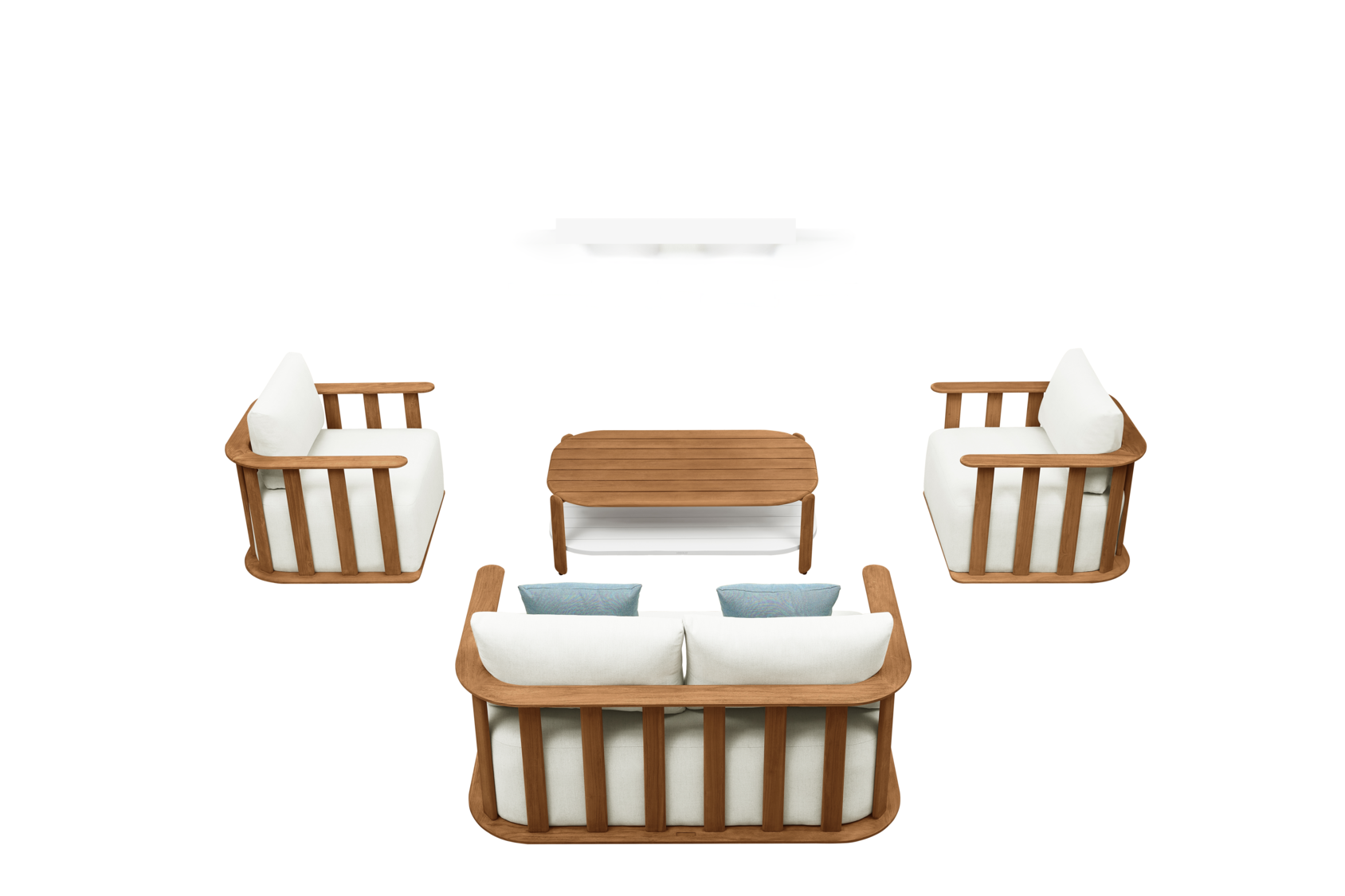 Pallisad Double-Seater Set