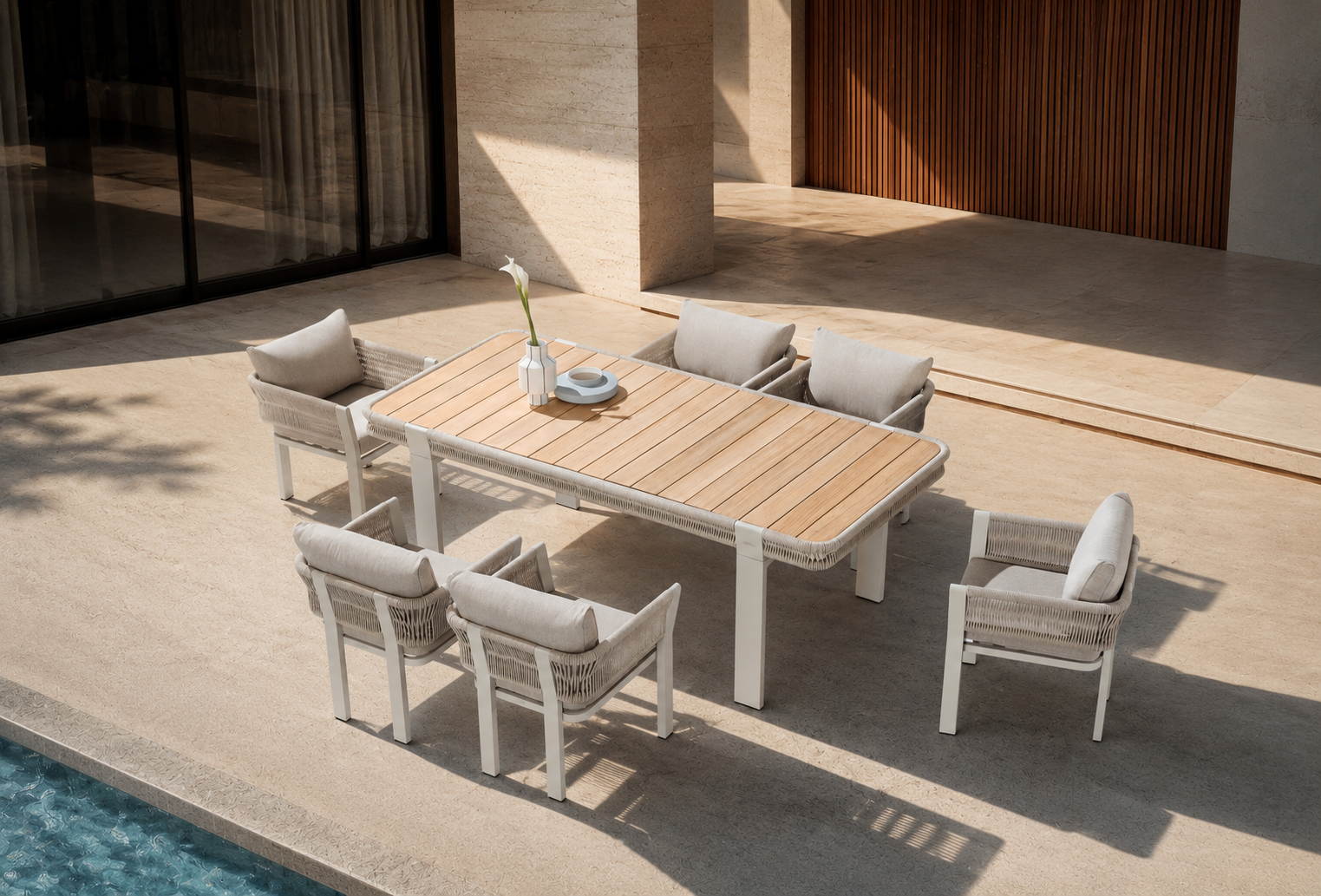 Borromeo 6-Seater Dining Set